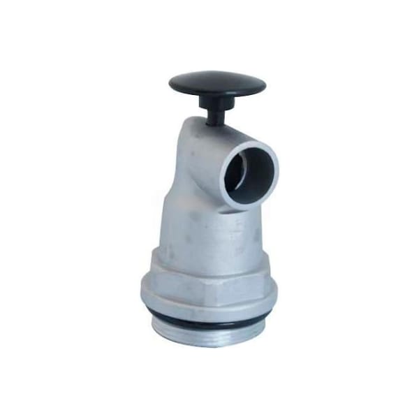 Action Pump Aluminum Drum Tap - Spring-Loaded Push